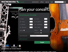 Tablet Screenshot of myorchestra.net
